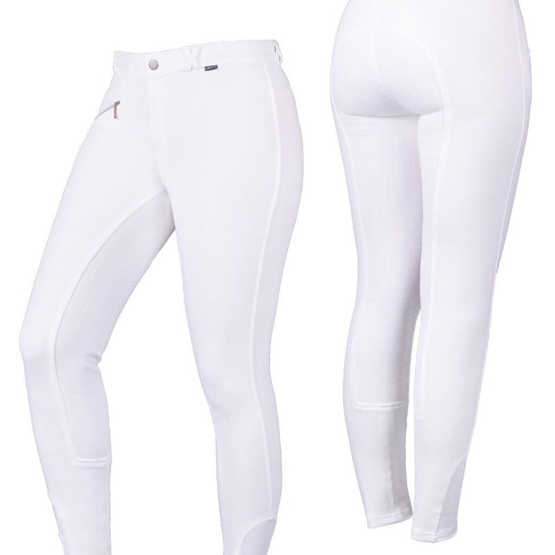 QHP Anti-slip JR stevne ridebukse FS silikon