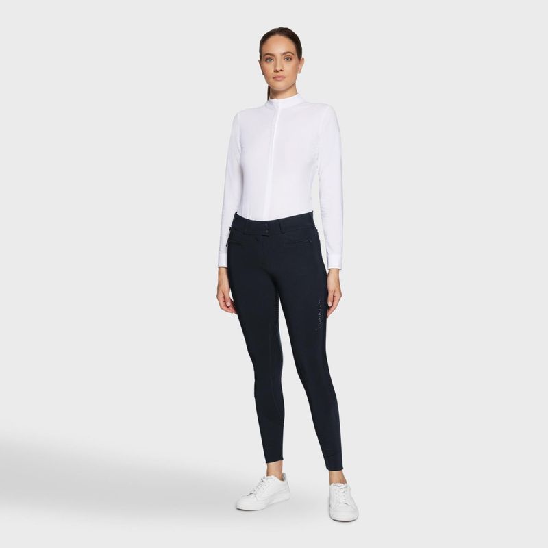 Samshield Clara Premium Knee grip Lys grønn/grå