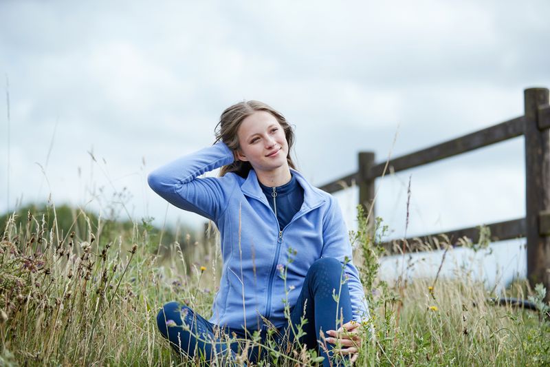 Eq Kids Gilly Fleece Jacaranda (Lys blå/lilla)