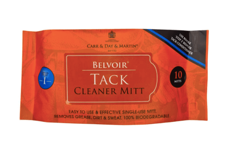 CDM Belvoir Tack Cleaner Mitt step1
